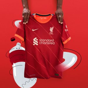 Camiseta Liverpool Primera Equipación 2021-2022