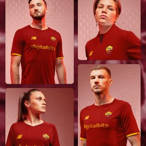 Camiseta AS Roma Primera Equipación 2021-2022