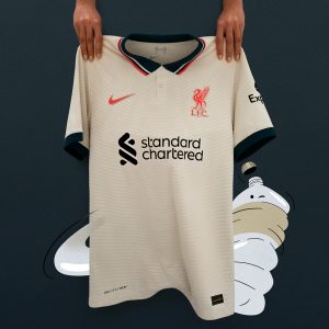 Camiseta Liverpool Segunda Equipación 2021-2022