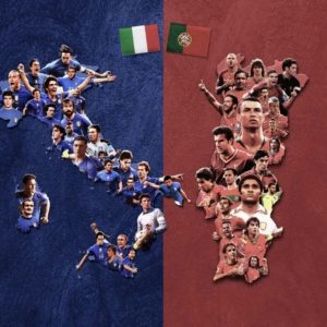 Italia y Portugal están en el mismo grupo, al menos un equipo se perdió la Copa del Mundo