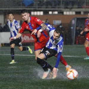 Copa del Rey-Wu Lei asiste, ‘hat-trick’ de Morón, el español avanza 3-2