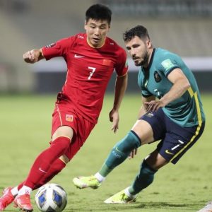 Octavos de final: China empata 1-1 con Australia