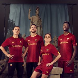Camiseta AS Roma Primera Equipación 2022-2023
