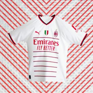 Camiseta de AC Milan Segunda Equipación 2022-2023